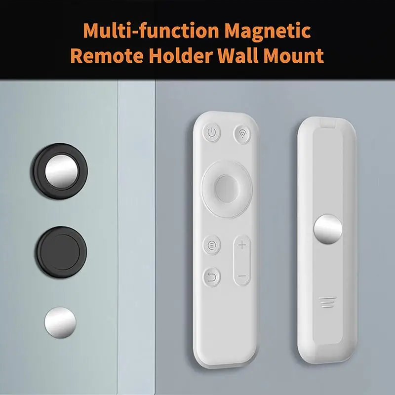 

1Pcs Strong Magnetic Hooks Wall Mount Anti-Lost Magnet Storage Holder For Remote Control Fridge Sticker Home Organizer Hook