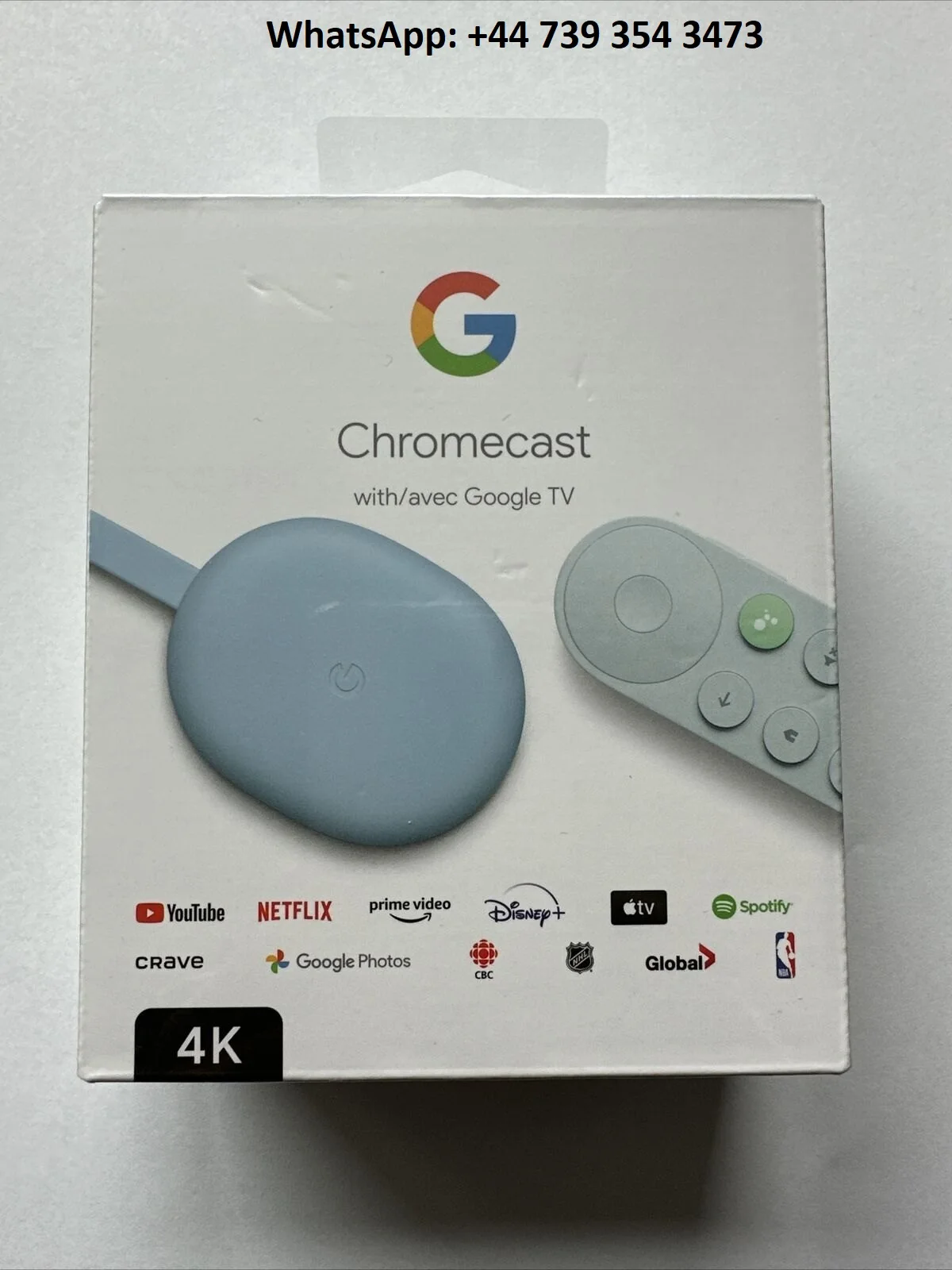 Купите 10 получите 3 бесплатно Google Chromecast с TV 4K