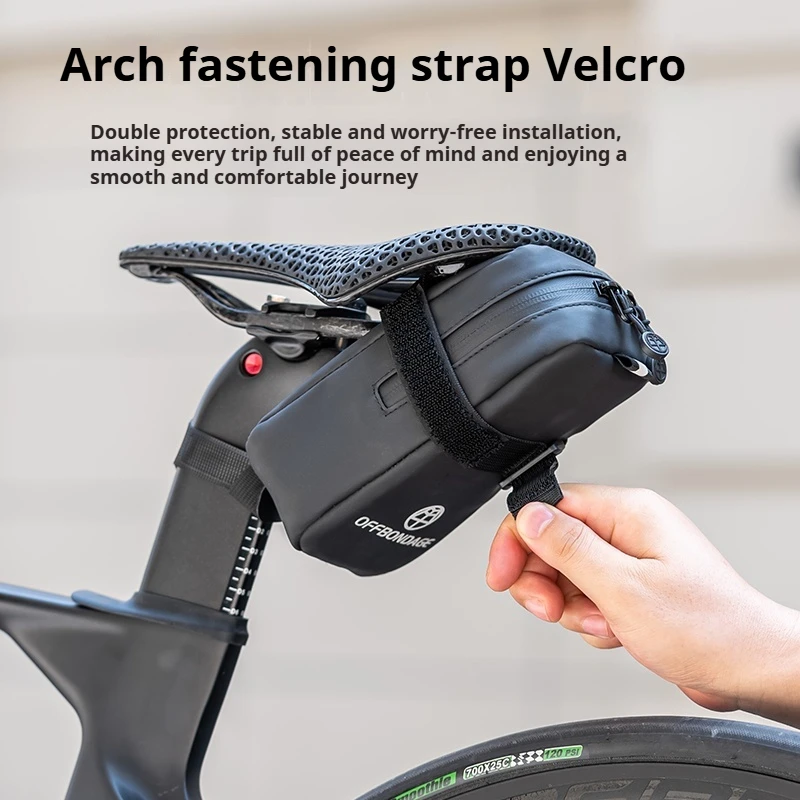 Седельная Сумка Для Внедорожного Велосипеда — Боковая С Верхней Стойкой Трубок