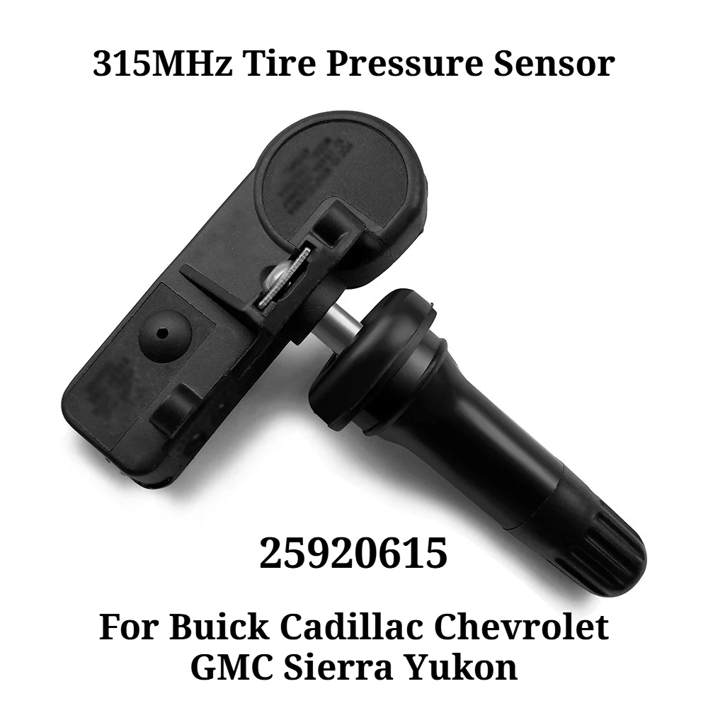 Фото 4 шт. 25920615 315 МГц датчик давления в шинах TPMS для Buick, Cadillac, Chevrolet, GMC Sierra, Yukon 20923680 13586335 22853741 13598771 №1