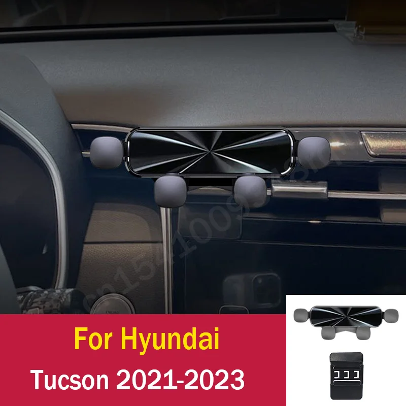 

Гравитационный Автомобильный держатель для телефона, поддержка мобильного телефона, крепление для Hyundai Tucson 2006-2020 2021 2022 2023, аксессуары