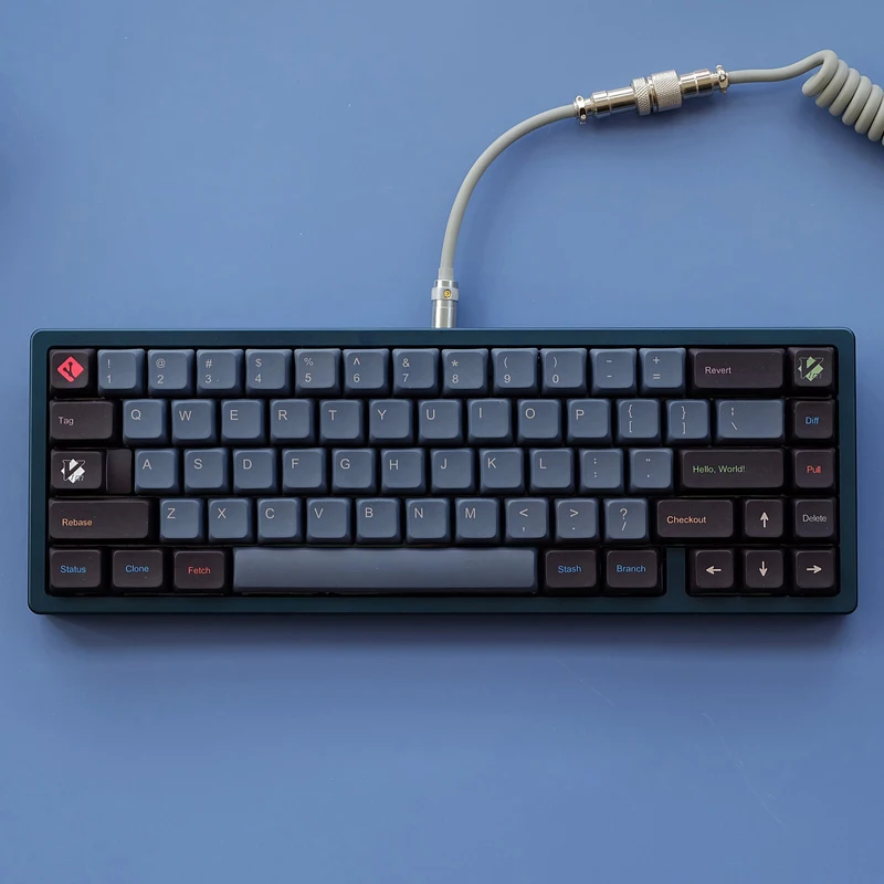 Набор клавиш Coder IDE UI для механической клавиатуры, тема GMK Oblivion, профиль XDA, PBT, сублимация краски, непрозрачный