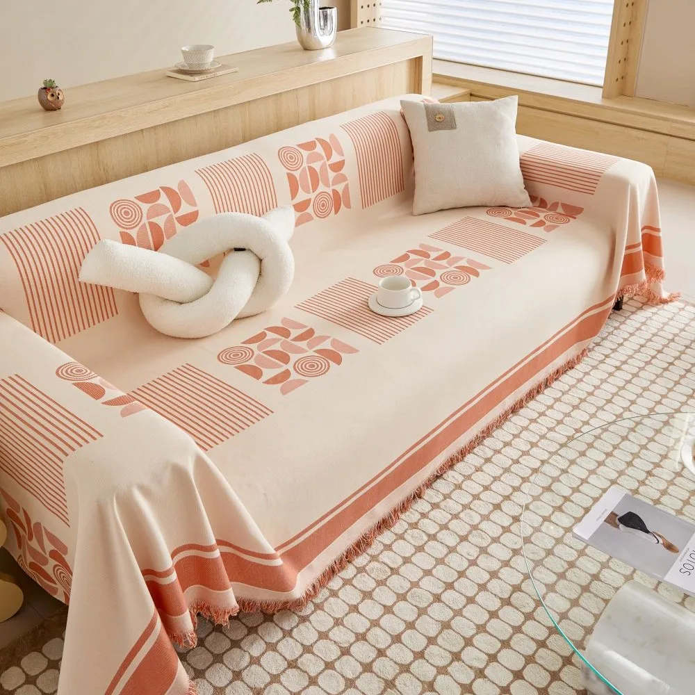 2024 мягкое покрывало для дивана в скандинавском стиле отдыха на открытом воздухе