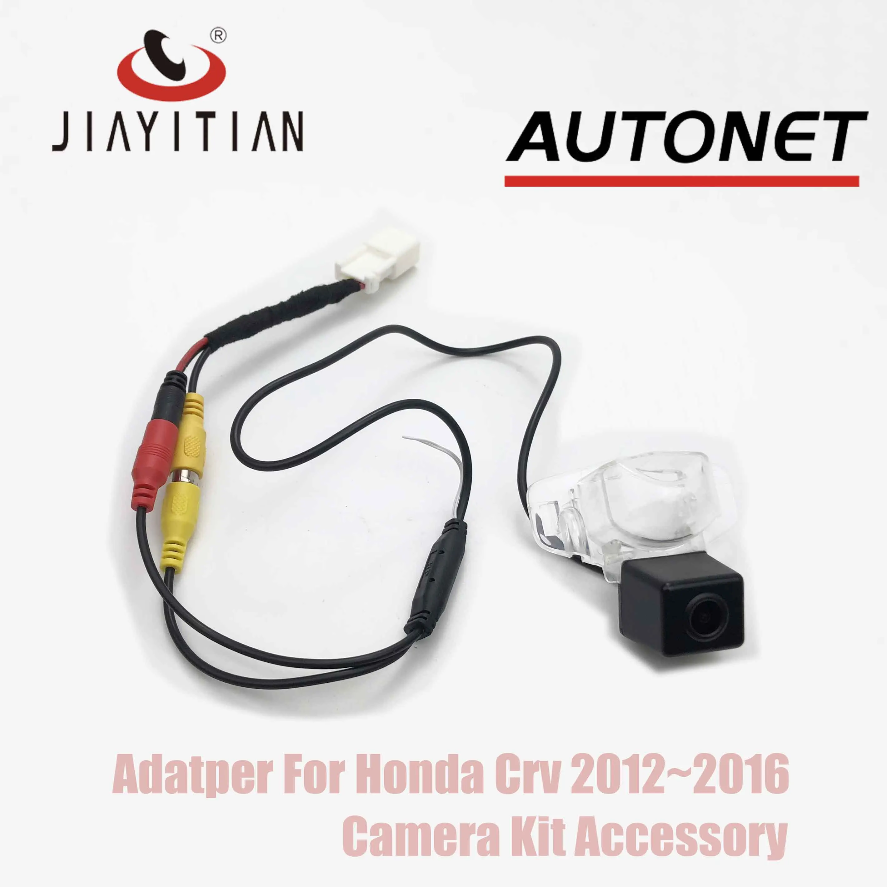 

JIAYITIAN C6 Adapter Cable Rear View Camera Kit For Honda CRV 2012~2016 Taildoor reserved plug For Reversing CAM Plug and Play
