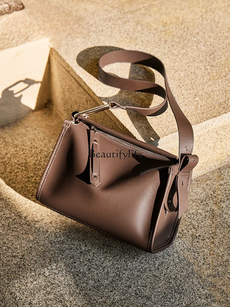 Женская Высококачественная сумка-мессенджер сумка-подушка из натуральной кожи