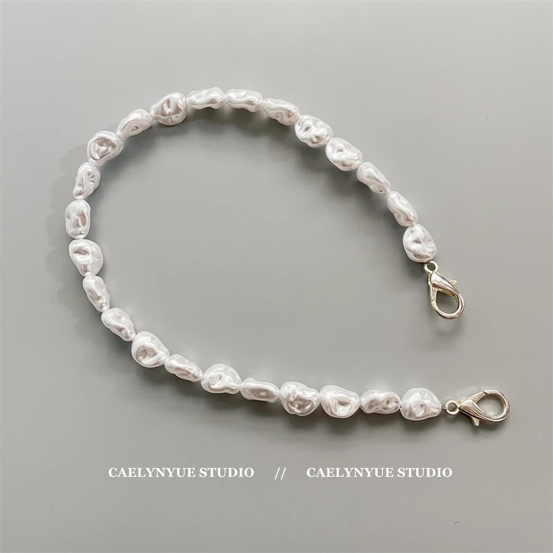 Цепочка для сумки 40-130 см нерегулярные жемчужные цепочки сумок уникальные