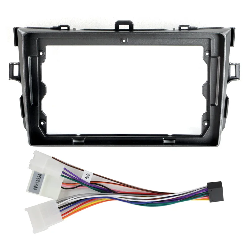 

Для Toyota Corolla E140/150 2007 2008 2009-2013 для автомобильной панели Android, рамка Fascia, дополнительные аксессуары, шнур питания