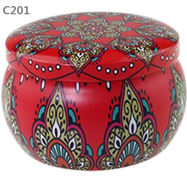 

Богемные ароматические свечи в банке