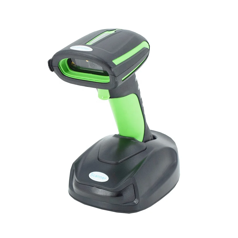 

High Quality QR Code Reader IP65/IP68 Waterproof Anti-dropping 1D 2D Wireless barcode scanner with base