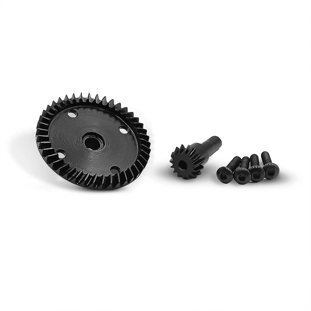 Фото AXSPEED сталь 43T + 10T/43T + 13T/42T + 15T дифференциал коробки передач для ARRMA TYPHON 6S TLR BLX 1/8 RC автомобиль грузовик обновленные детали №5