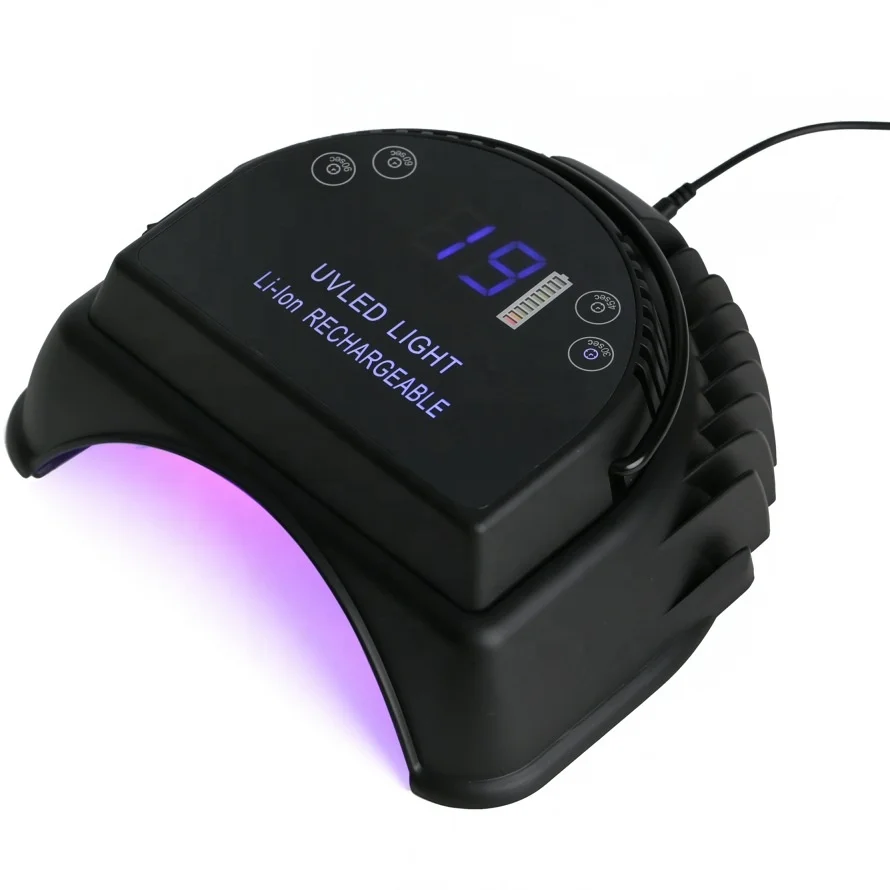

Rechargeable 64W Led UV Nail Lamp Nail Polish Dryer