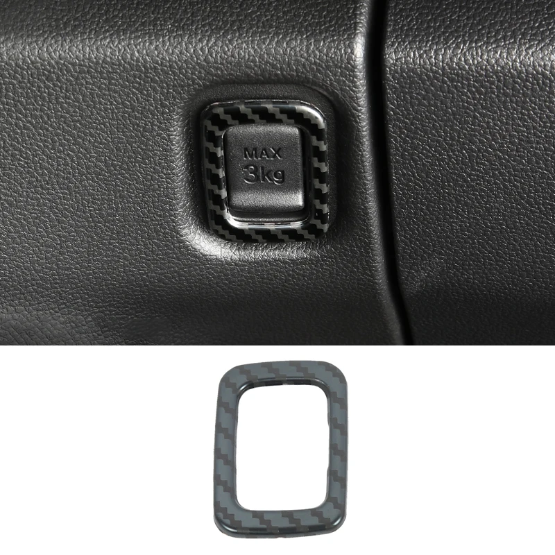 

For Haval H6 3th Gen 2021 2022 Interior Car Gloves Storage Co-pilot Hook Sticker Stainless Steel Cover Trim Sticker Accessories