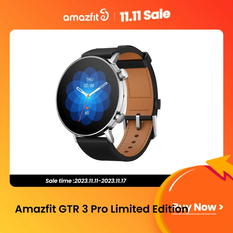 

[Ограниченное издание] Новые смарт-часы Amazfit GTR 3 Pro, разработанные для Inspire 24H, легкое управление здоровьем, Смарт-часы для Andriod