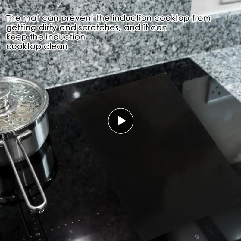 

Platinum-grade Induction Cooktop Mat Induction Cooker Reusable Non-slip Mat High Temperature Resistant Silicone Multifunctional