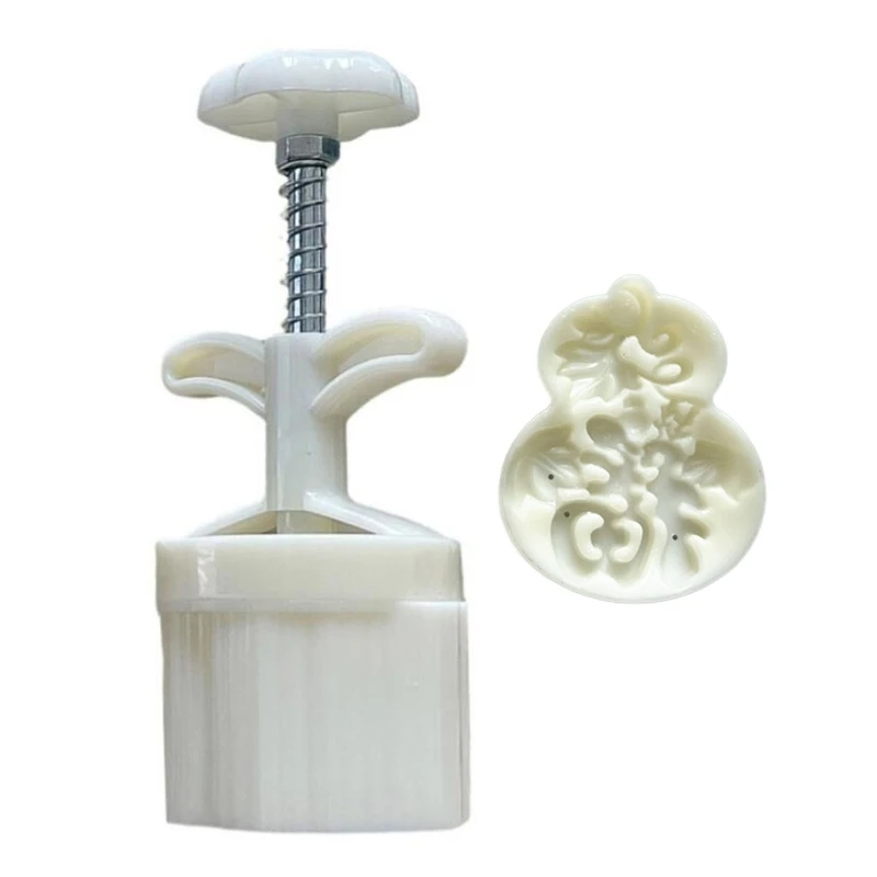 

75g Cute Gourd Shaped Pastry Moulds Mooncake Molds Mooncake Mould Baking Gadgets