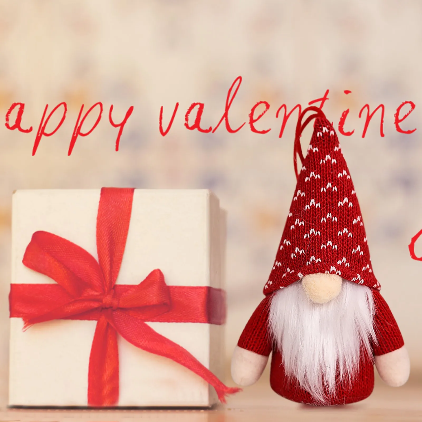 

Doll Valentine's Doll Love Non Decoration Valentine's Doll Day Pink Day Gif Bulbs Christmas Decorations Glass Snowflake Ornament