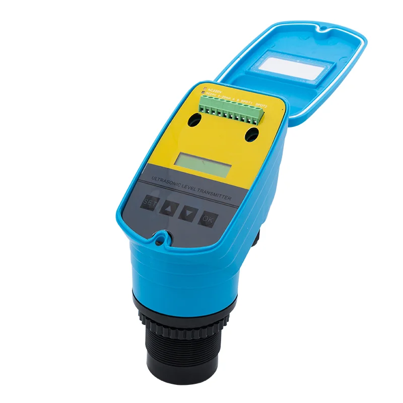 

Ultrasonic Water Level Sensor with Wireless Fluid Level Sensor Indicator 24V 12V 4-20mA RS485