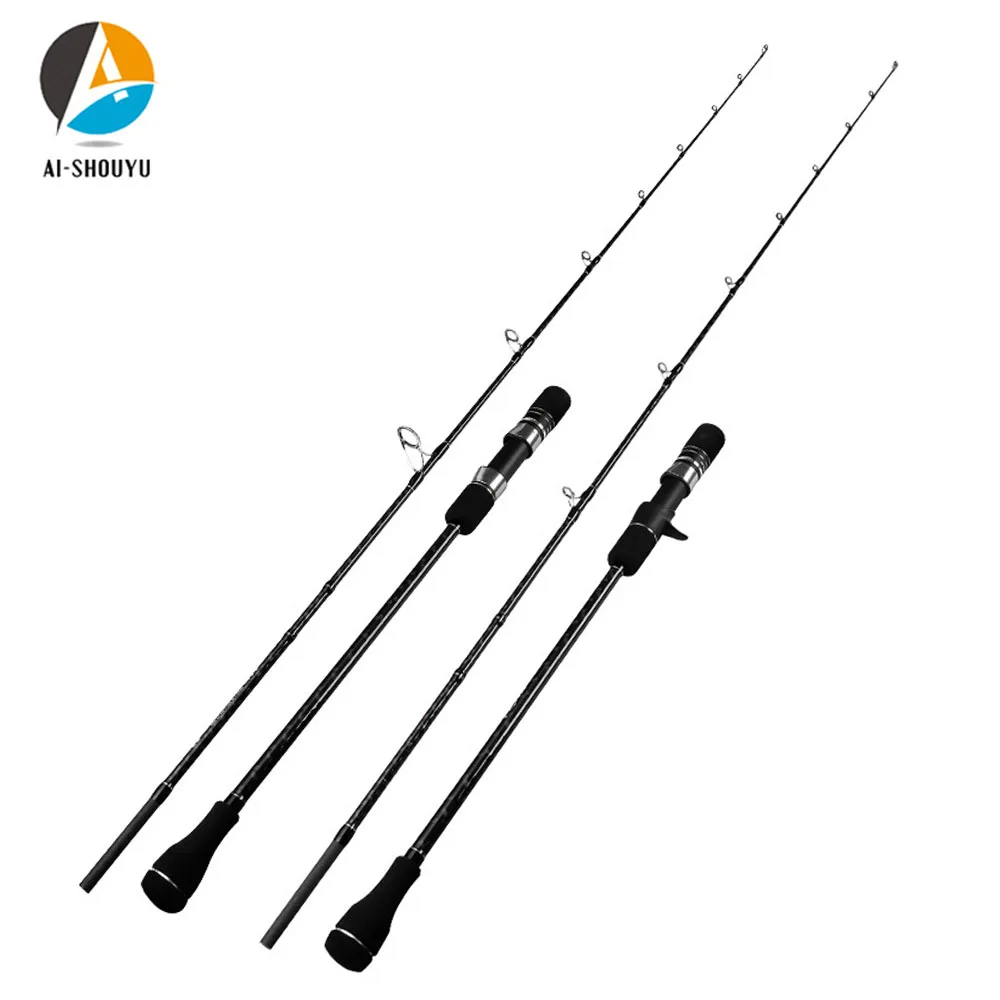 

AI-SHOUYU Slow Jigging Rod 1.83m/1.91m Jig Weight 130-350g Carbon Spinning/Casting Rod MH Power Boat Ocean Fishing Pole