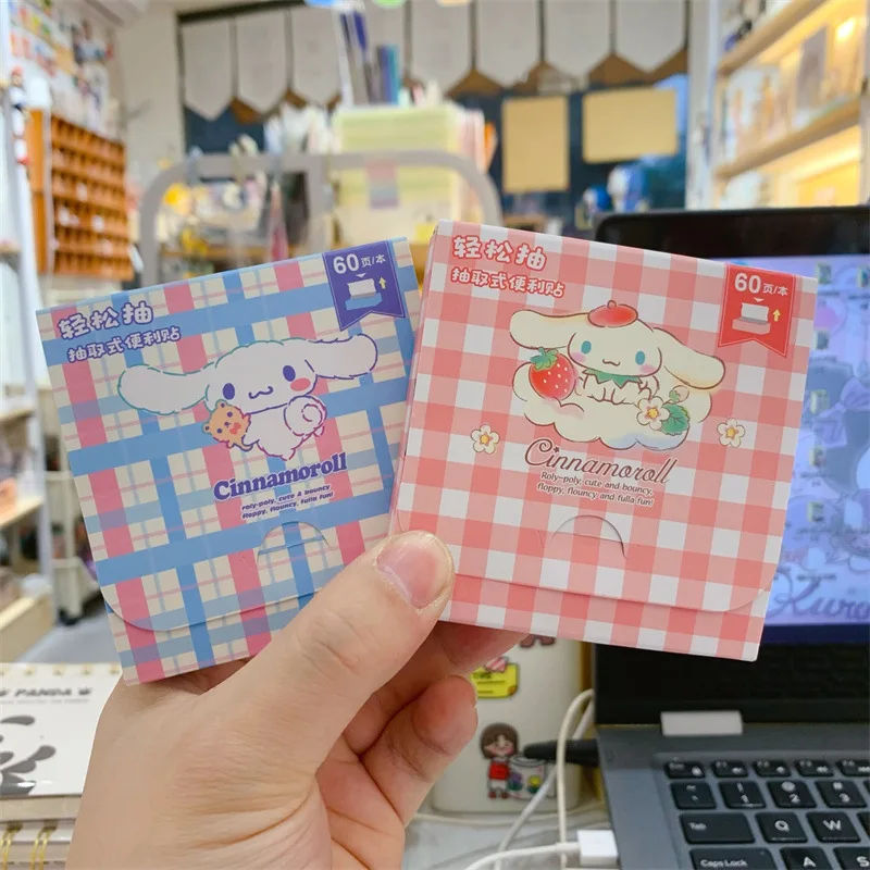 

60 Cute Girls and Big-eared Dogs Can Extract The Note Pad and Paste The Message Paper Cartoon Square Decorative Stickers