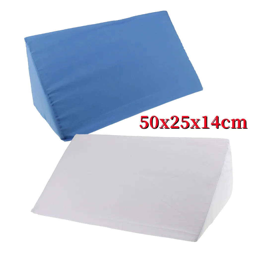 

Подушка 50x25x14 см для поднятия ног, подушка из пенопласта, подушка для поддержки рефлюкса, подушка для поддержки ног, подушка для поднятия ног