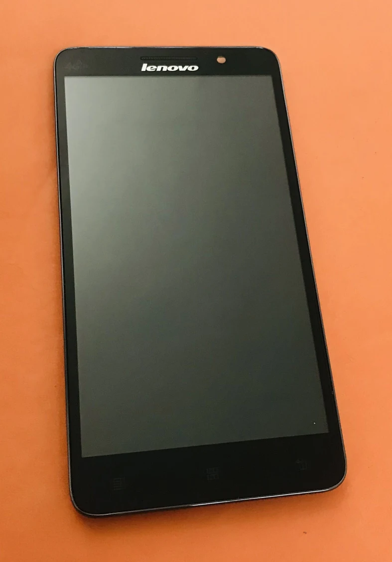 

Original LCD Display +Digitizer Touch Screen+ Frame for Lenovo A5800-D Free shipping