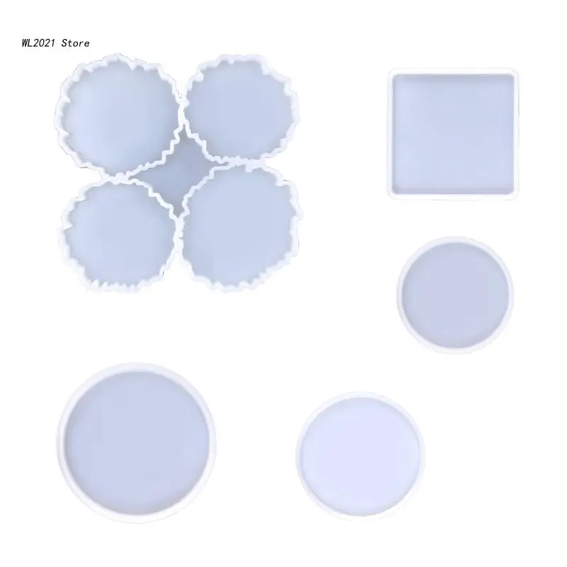 

Силиконовая форма для смолы, форма для эпоксидной смолы, форма для чаши, подсвечника