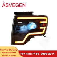 car lights for ford f150 headlight 2009 2014 led drl dynamic turn signal bifocal lens low high beam all in one lamps