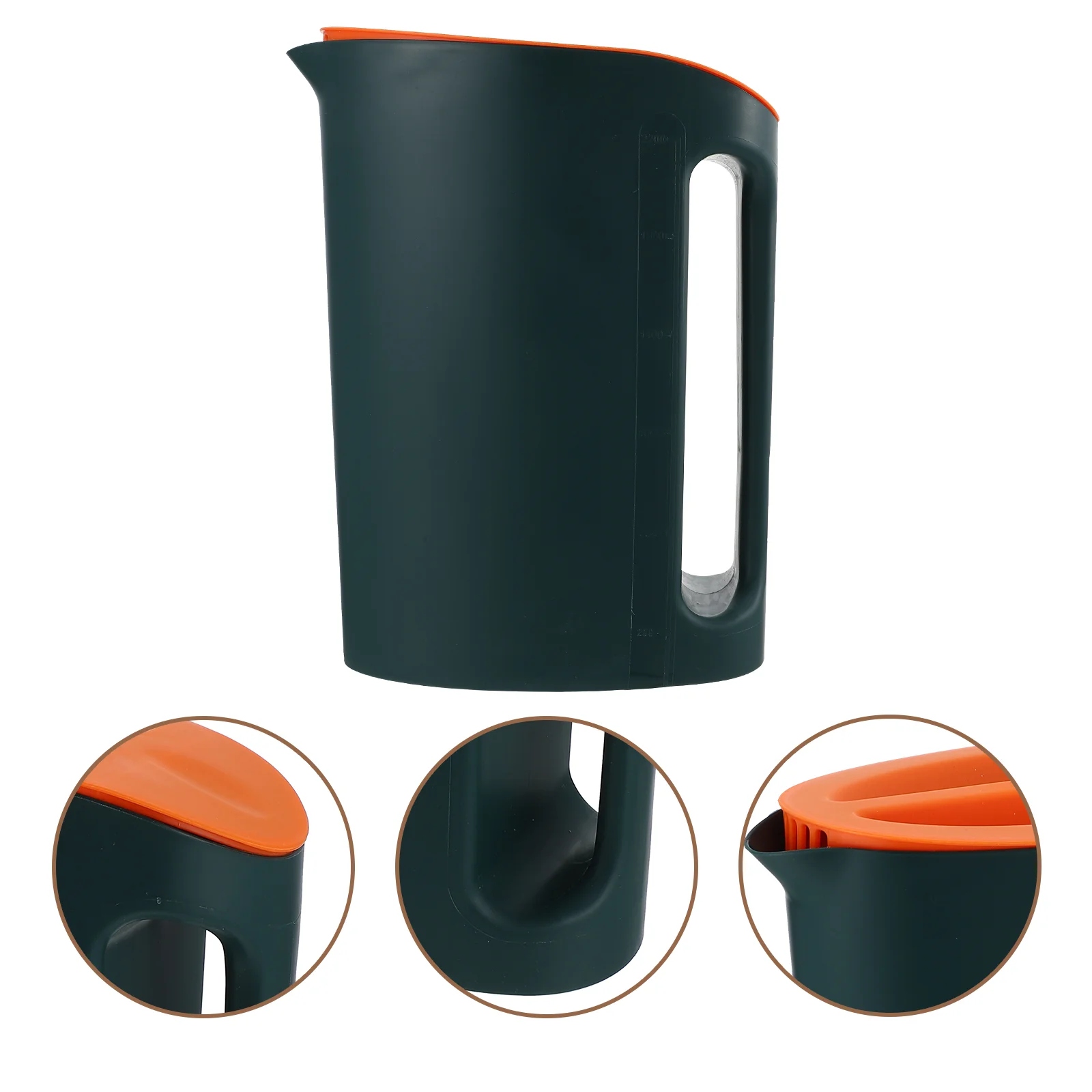 

Pitcher Water Tea Carafebeveragejug Pitchers Lemonade Kettle Cold Drinking Iced Dispenser Jarbedside Coffee Thermal Lid Beer Sun