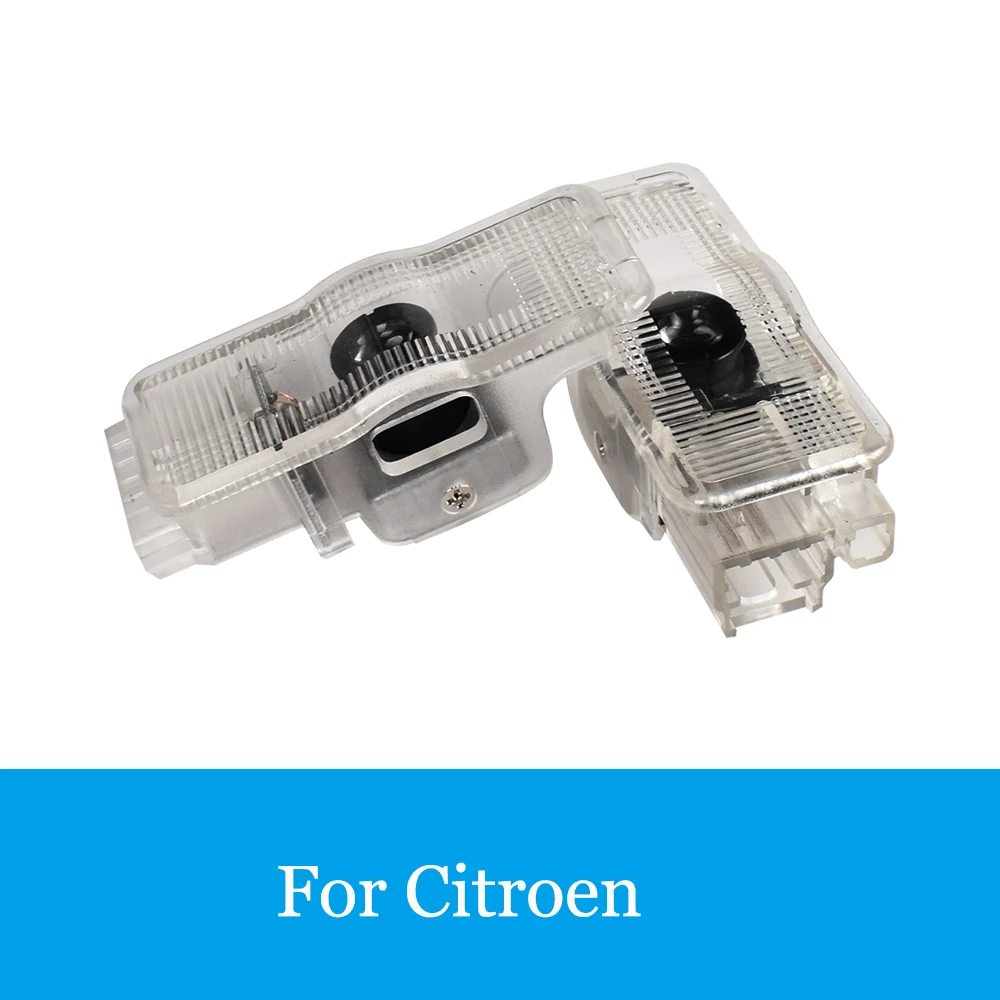 

2X Led Car Door Welcome Light Ghost Shadow Projector Logo Light For Citroen PICASSO C2 C3 C4 C5 C6 C8 DS3 C-Triomphe C-Quatre