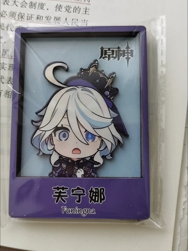 Игра ударный 3D милый воокерский Аватар выражение магнитный деревянный магнит