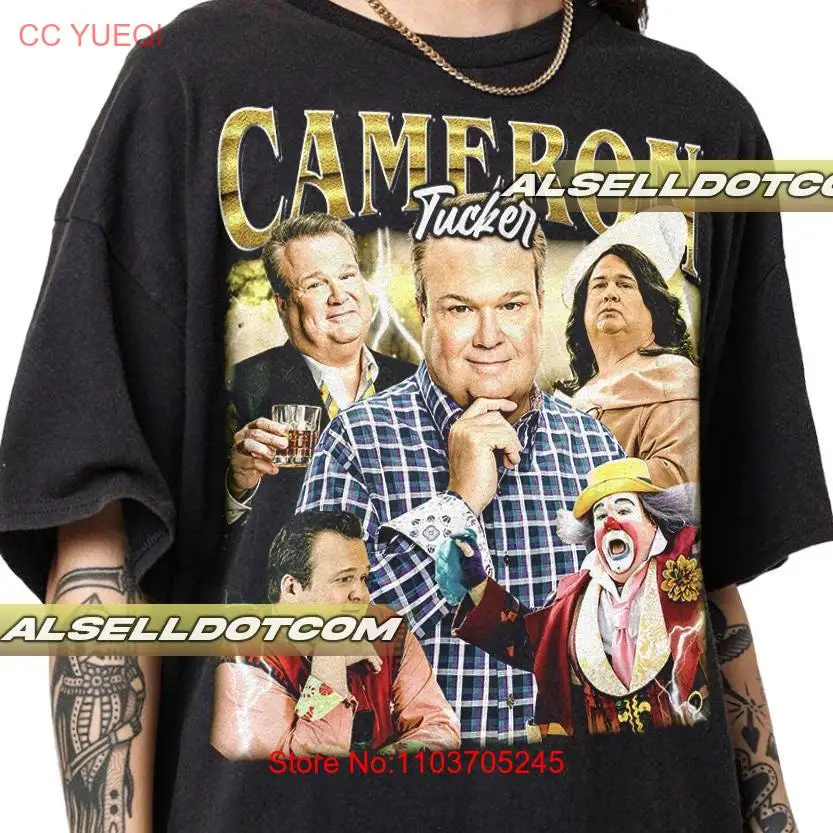 Винтажная футболка Cameron Tucker Limited для женщин и мужчин с длинными или короткими