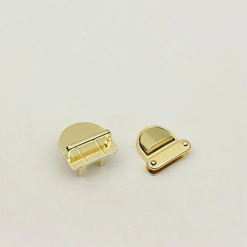 10Pc 3.1CM Metal Durable Clasp Turn Lock Twist Lock for DIY Handbag Women Bag Purse Luggage Hardware Closure Bag Parts Accessory