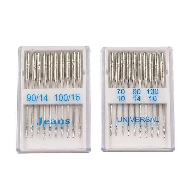 20 шт. иглы для швейных машин Singer Brother Janome Varmax размеры 65/9 75/11 80/12 90/14 100/16 товары |