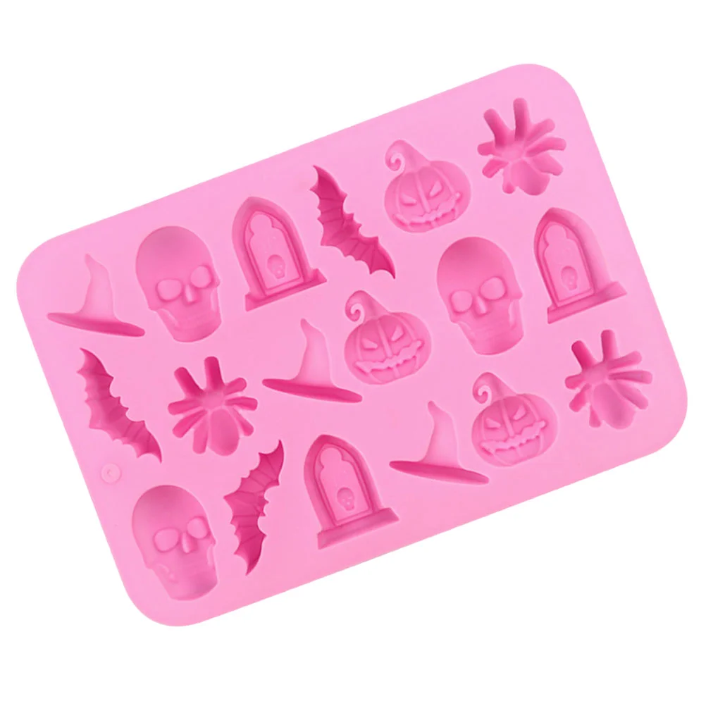 Силиконовые формы для конфет и жевательных шоколадные DIY выпечки Хэллоуина