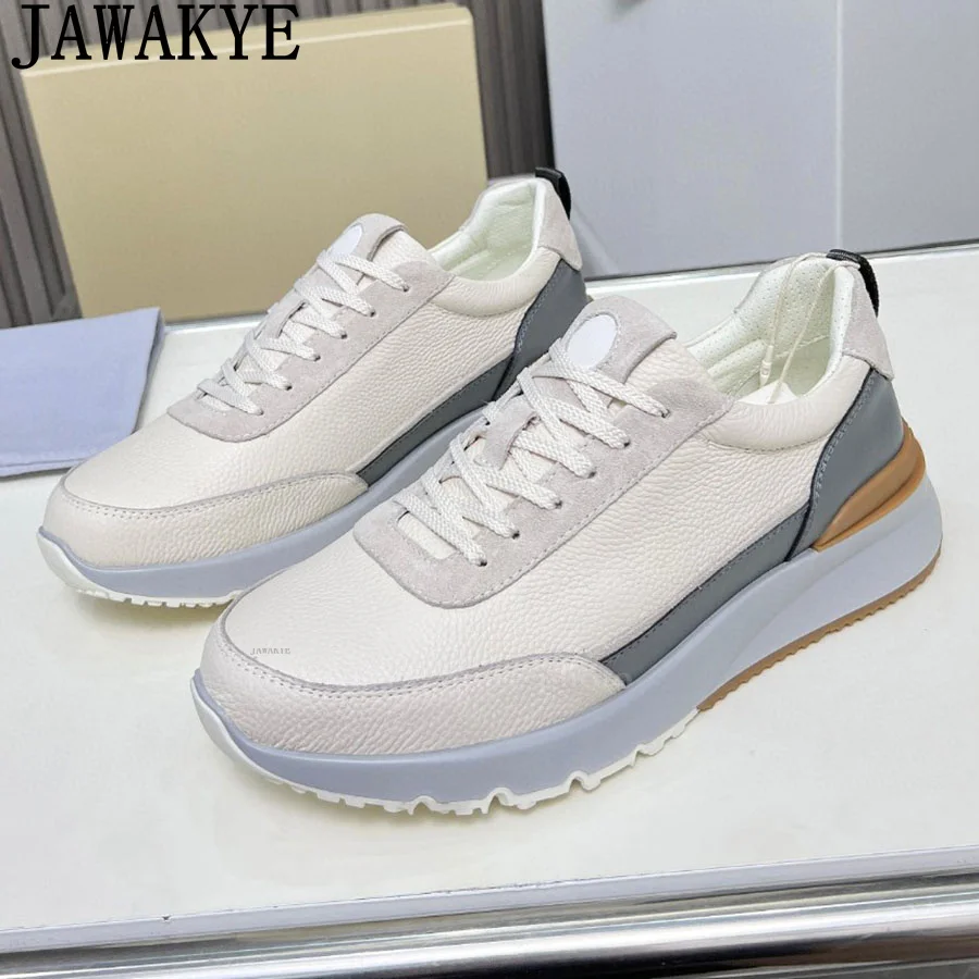 Кроссовки JAWAKYE для мужчин увеличивающие рост дышащая обувь тренировок мужские