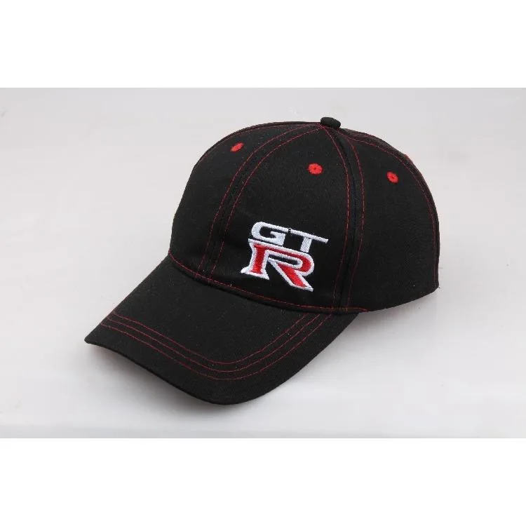 

2023 New embroidery Nissans supercar G-GTR baseball cap outdoor sports leisure hat pure cotton baseball cap visor hat