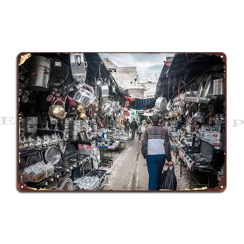 Металлический плакат Tetouan персонализированный Настенный декор для кинотеатра