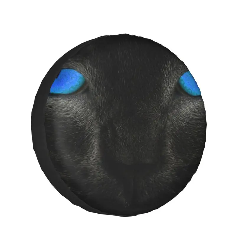 

Black Cat Eyes Wallpapers Car Spare Tire COVER CAR Polyester Tire Storage Bag Car Tire Accessories