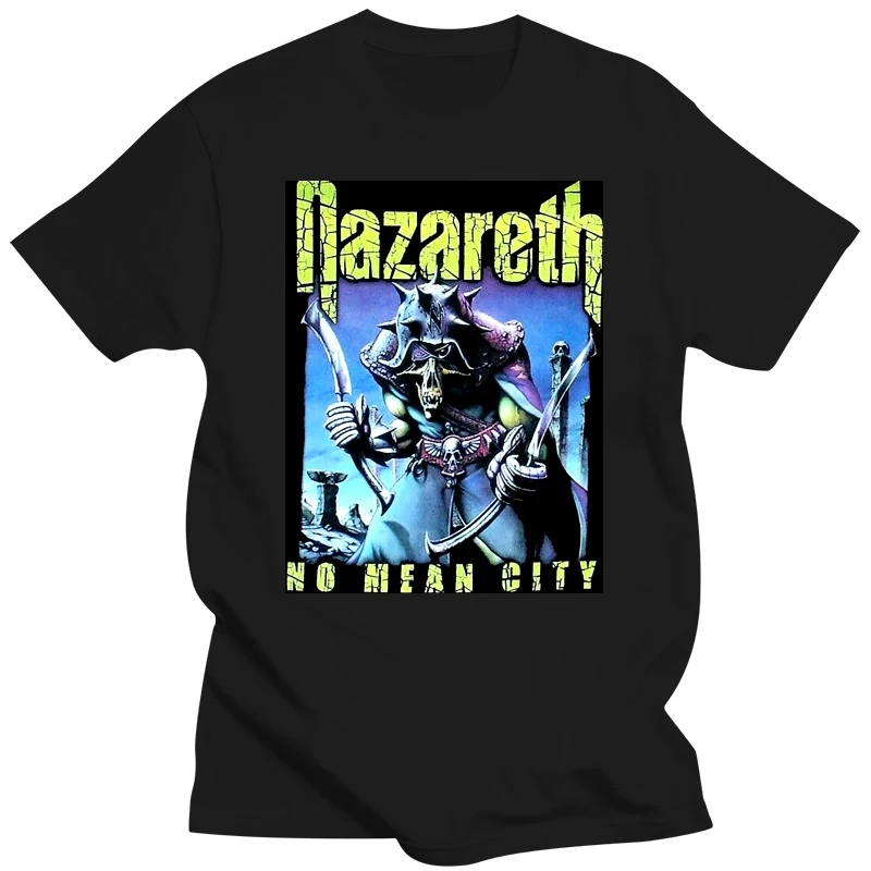 Футболка Nazareth No Mean City в черном стиле