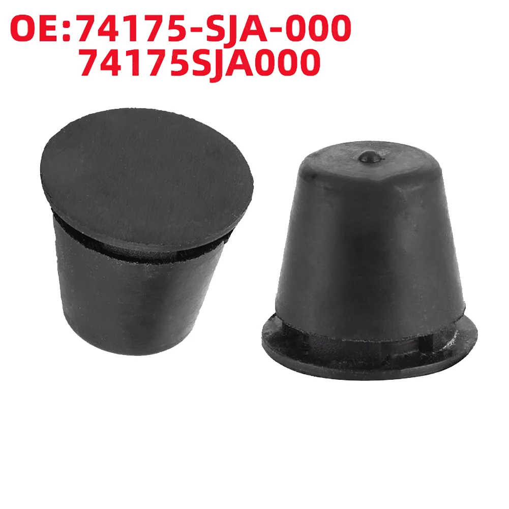 Фото 2 шт. резиновая подушка бампера капота для HONDA CIVIC 06-15 для CITY 09-14 для CRV 74175-SJA-000 замена автомобильных аксессуаров №1