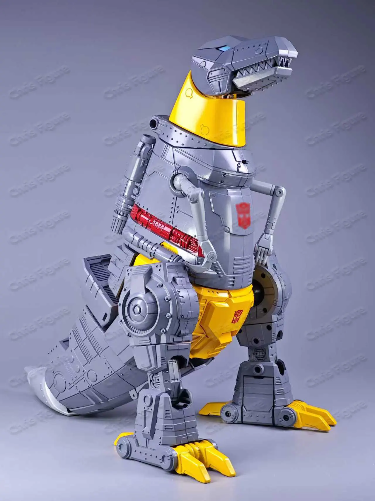 Фото В наличии: Трансформируемая фигурка MP-08 Grimlock King Leximus Prime, очень большая, анимированная версия, коллекционная, подарочная. №1