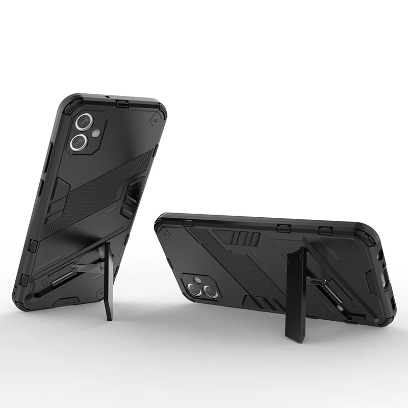 For Samsung Galaxy A04E Case Cover For Samsung A04E Capas New Phone Back Bumper Shockproof Kickstander For Fundas Samsung A04E