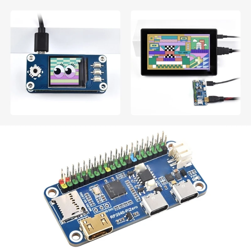 Флэш-память RP2040 PiZero 16 МБ RP2040-PiZero на основе микросхемы разработки H8WD