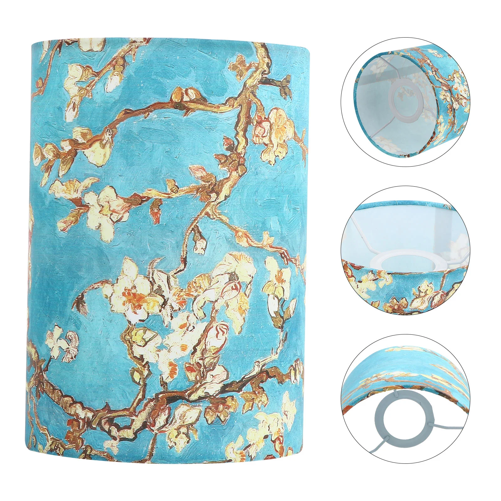 

1pc Cloth Lampshade Home Office Chandelier Lampshade Table Lamp Accessory (14cm)