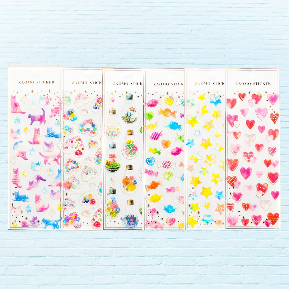 

DIY Photo Album Decor DIY Photo Album Rhinestone Stickers Thicken Scrapbooking Sticker DIY Photo Album Stationery