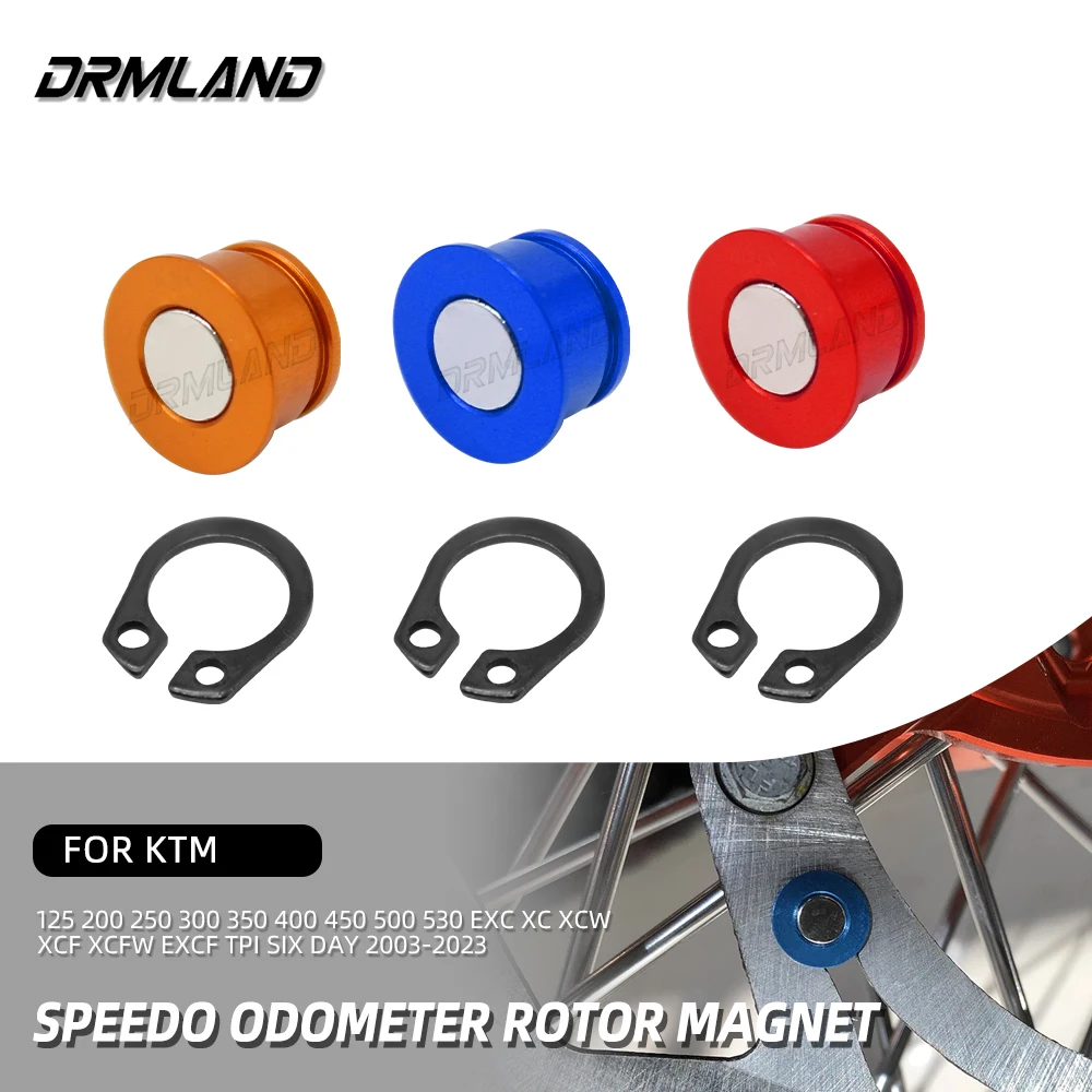 

For KTM EXC EXCF XC XCFW XCF XCW TPI Sixdays Motocycle Speedo Odometer Rotor Magnet Kit Cover 125 250 300 350 400 450 500 530