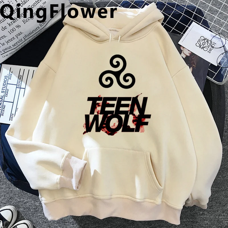 

Teen Wolf hoodies men funny Winter Hood man streetwear pulls