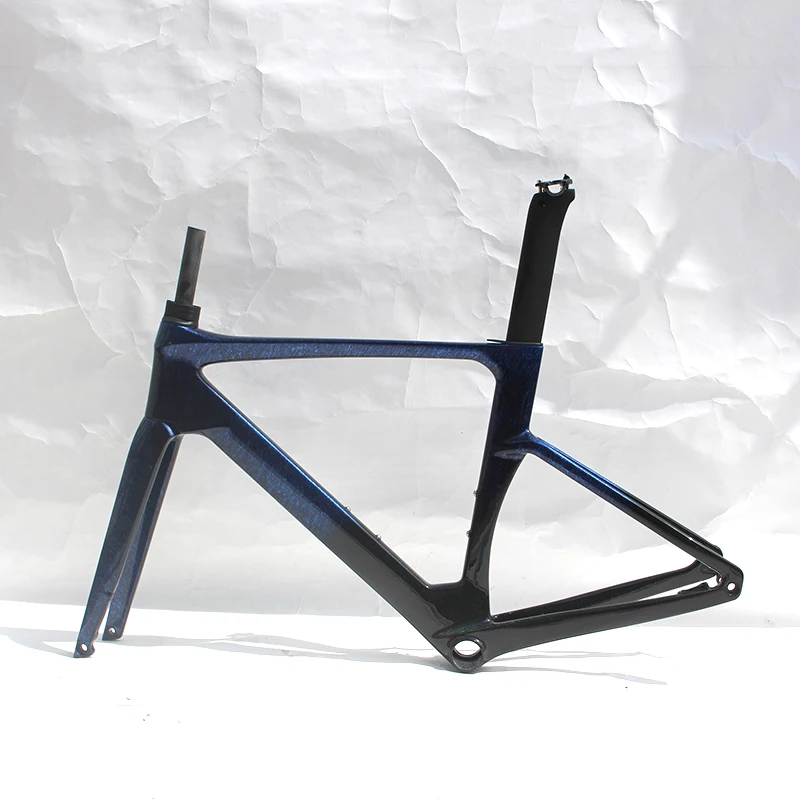 Рама велосипеда Naturefly Blue Carbon Gravel рама дорожного сквозного моста дискового