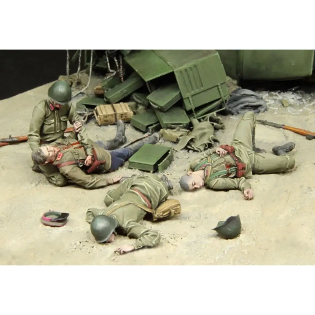 

1/35 Resin Model Figure GK， Unassembled and unpainted kit