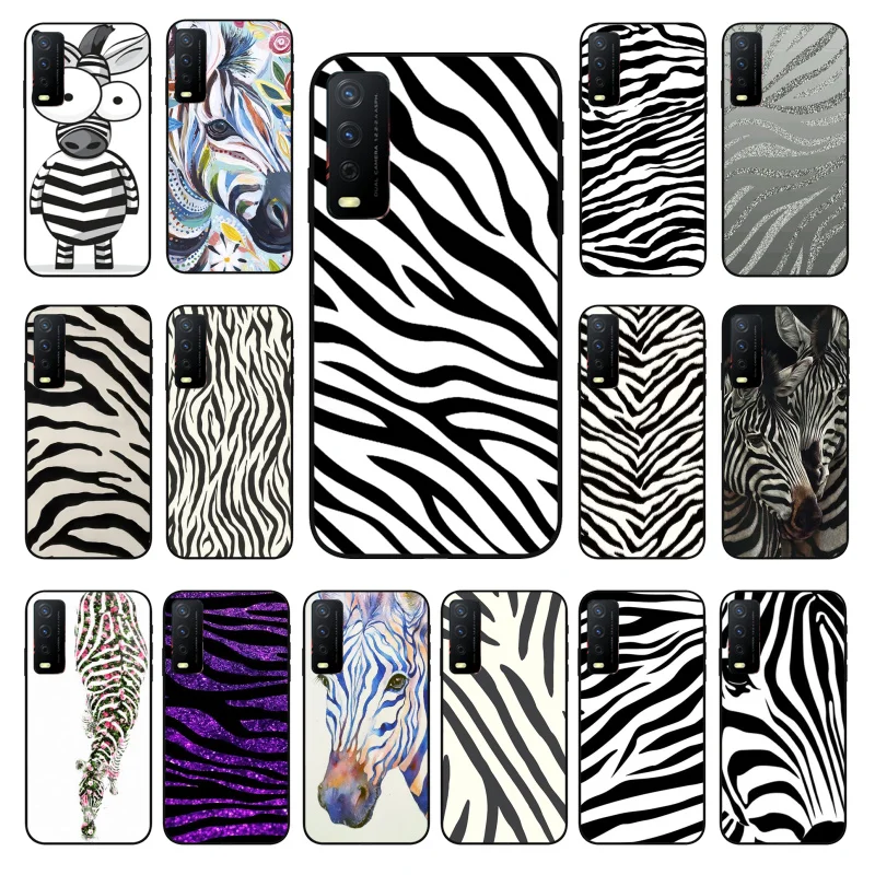 

Zebra Phone Case for VIVO Y31 Y21S Y21 Y15S Y53S Y11S Y12 V21 V21E Y20 Y70 1907 V17Neo Y21S Y33S Y72